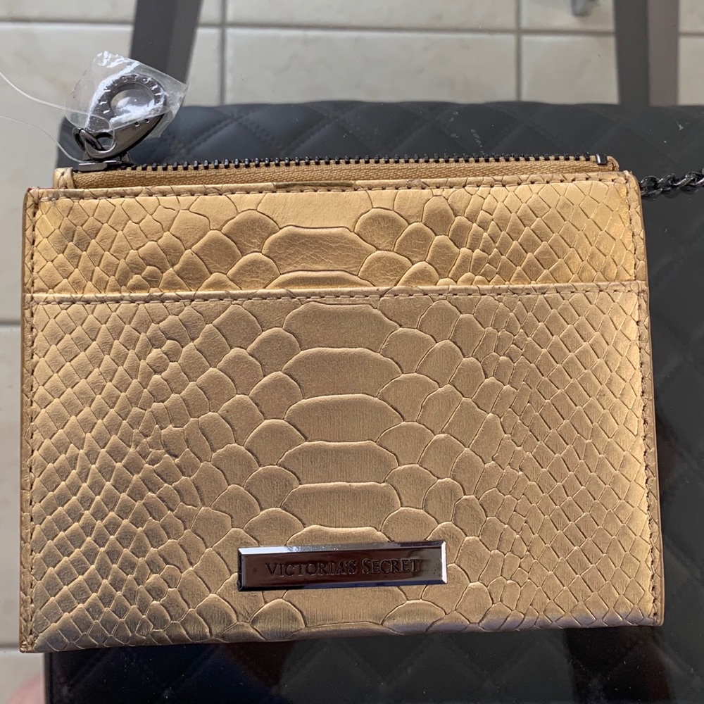 NWT Victoria's Secret Zippered Coin Purse Wristlet